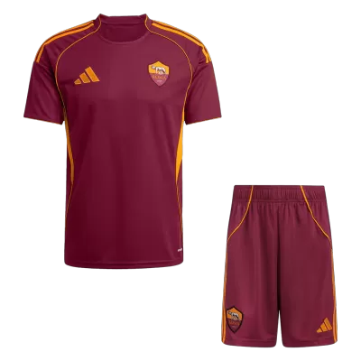 Roma Home Soccer Fan Jersey Kit 2025/26 - Pro Jersey Shop