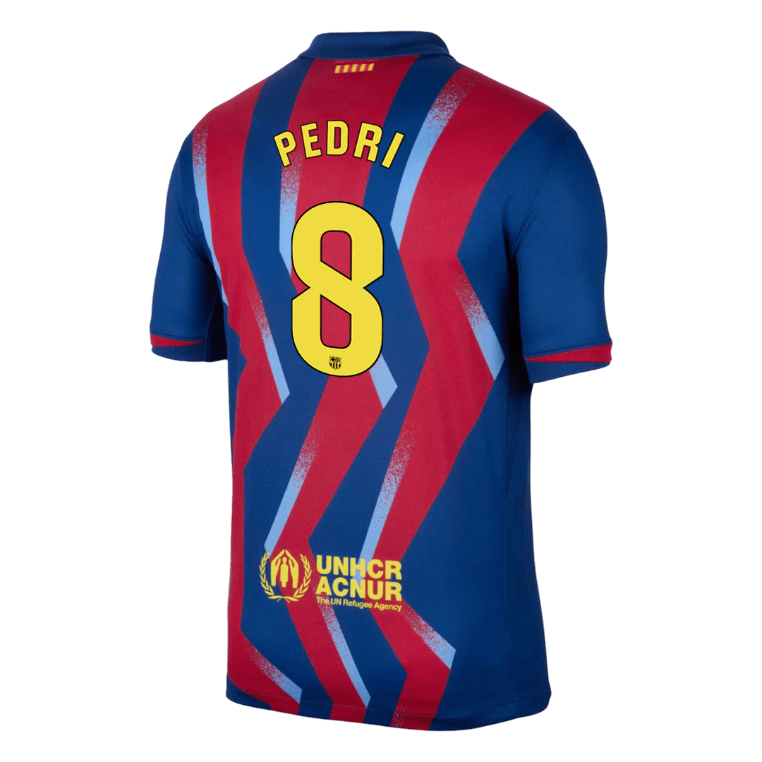 Barcelona PEDRI #8 Fourth Away Soccer Fan Jersey 2025/26 - Pro Jersey Shop