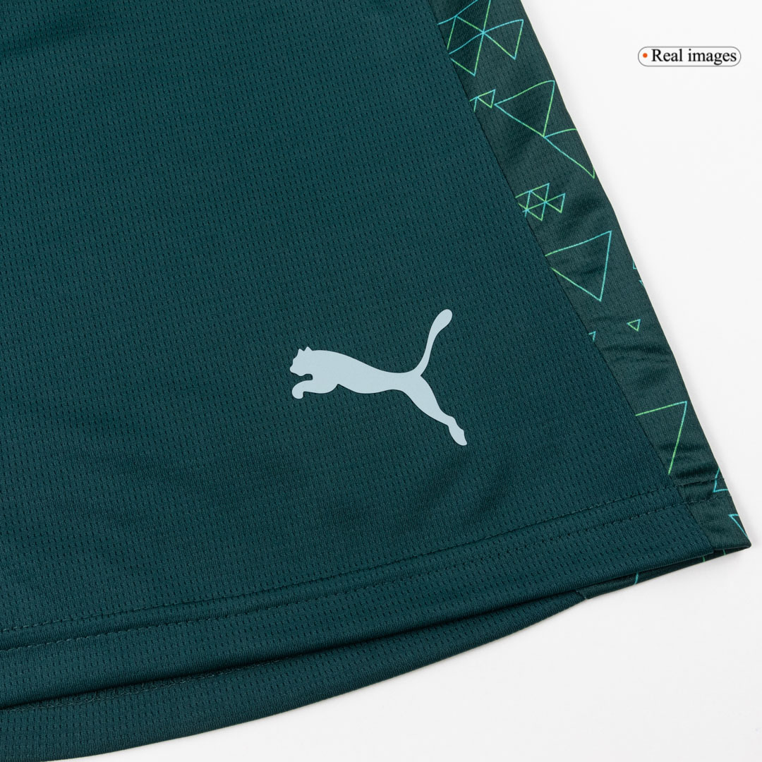 Manchester City Fourth Away Soccer Shorts 2025/26 - Pro Jersey Shop