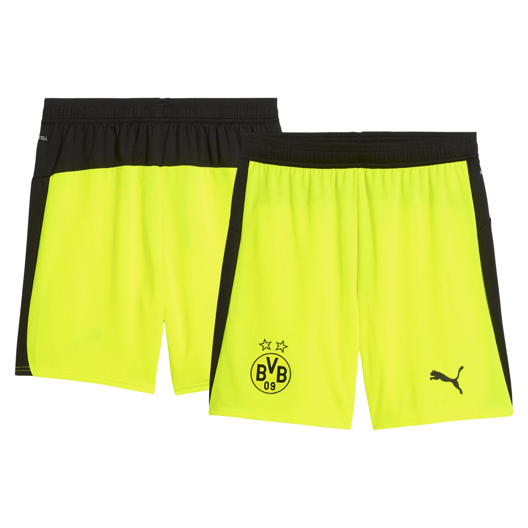Borussia Dortmund Away Soccer Shorts 2025/26 - Pro Jersey Shop