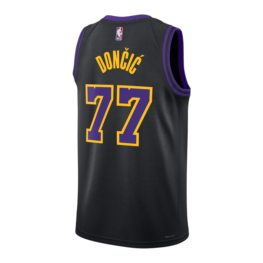 Los Angeles Lakers Dončić #77 NBA Jersey - City Edition - Pro Jersey Shop