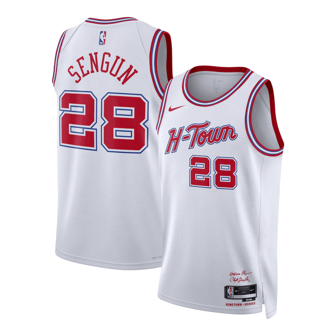 Houston Rockets Şengün #28 NBA Jersey - City Edition - Pro Jersey Shop