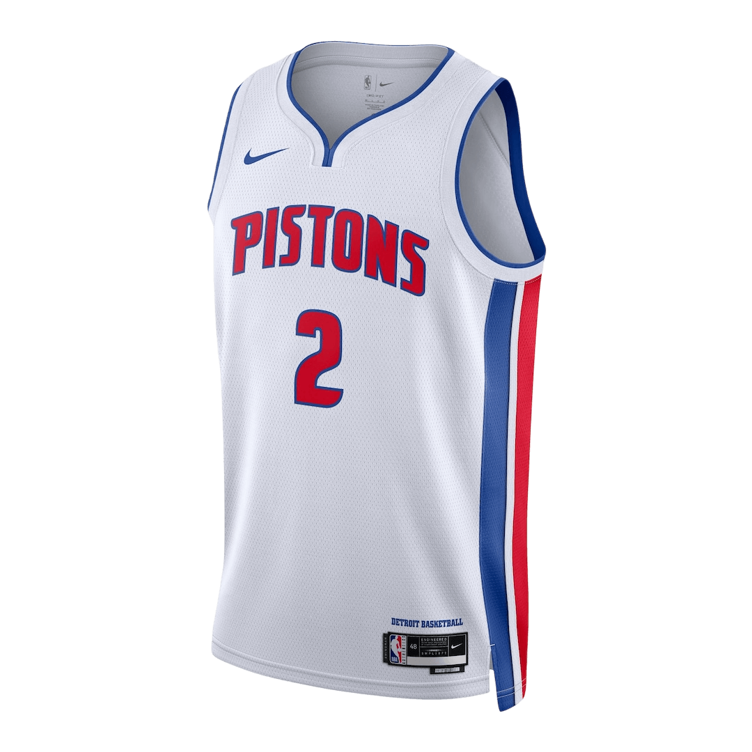Detroit Pistons Cunningham #2 NBA Jersey - Association Edition - Pro Jersey Shop