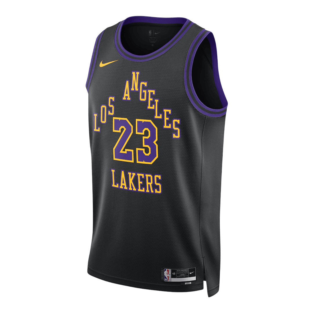 Los Angeles Lakers James #23 NBA Jersey - City Edition - Pro Jersey Shop