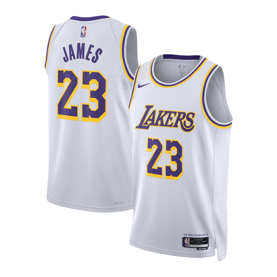 Los Angeles Lakers James #23 NBA Jersey - Association Edition - Pro Jersey Shop