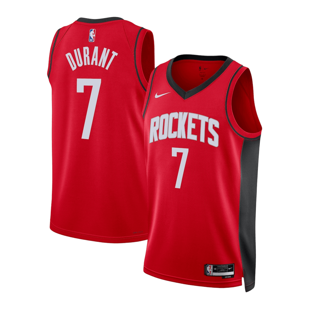 Houston Rockets Durant #7 NBA Jersey - Icon Edition - Pro Jersey Shop
