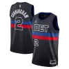 Detroit Pistons Cunningham #2 NBA Jersey - Statement Edition - Pro Jersey Shop