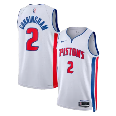 Detroit Pistons Cunningham #2 NBA Jersey - Association Edition - Pro Jersey Shop