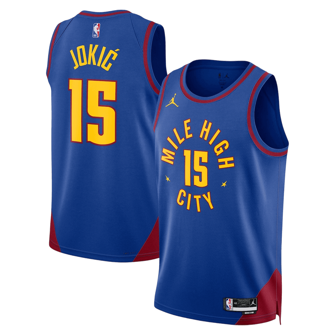 Denver Nuggets Jokić #15 NBA Jersey - Statement Edition - Pro Jersey Shop