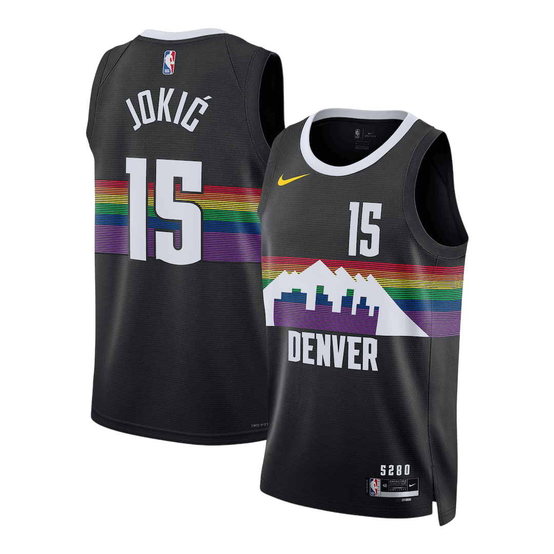 Denver Nuggets Jokić #15 NBA Jersey - City Edition - Pro Jersey Shop