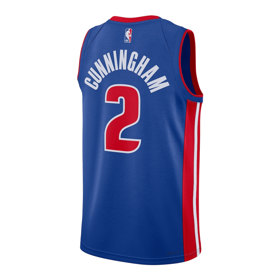 Detroit Pistons Cunningham #2 NBA Jersey - Icon Edition - Pro Jersey Shop