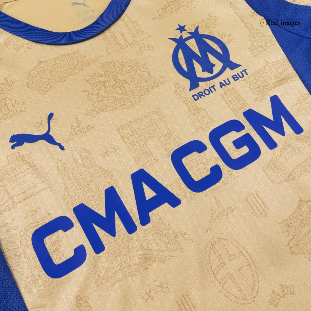 Marseille Fourth Away Soccer Match Jersey 2025/26 - Pro Jersey Shop