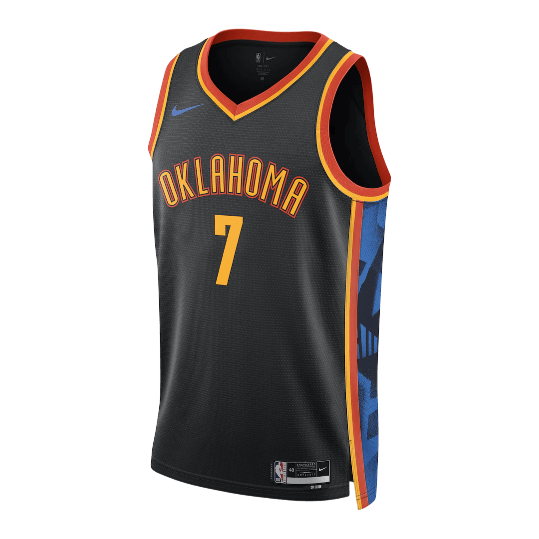 Oklahoma City Thunder Holmgren #7 NBA Jersey - City Edition - Pro Jersey Shop