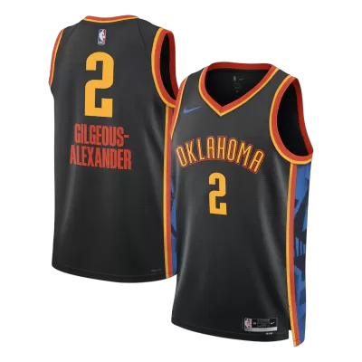 Oklahoma City Thunder Gilgeous-Alexander #2 NBA Jersey - City Edition City Edition - Pro Jersey Shop