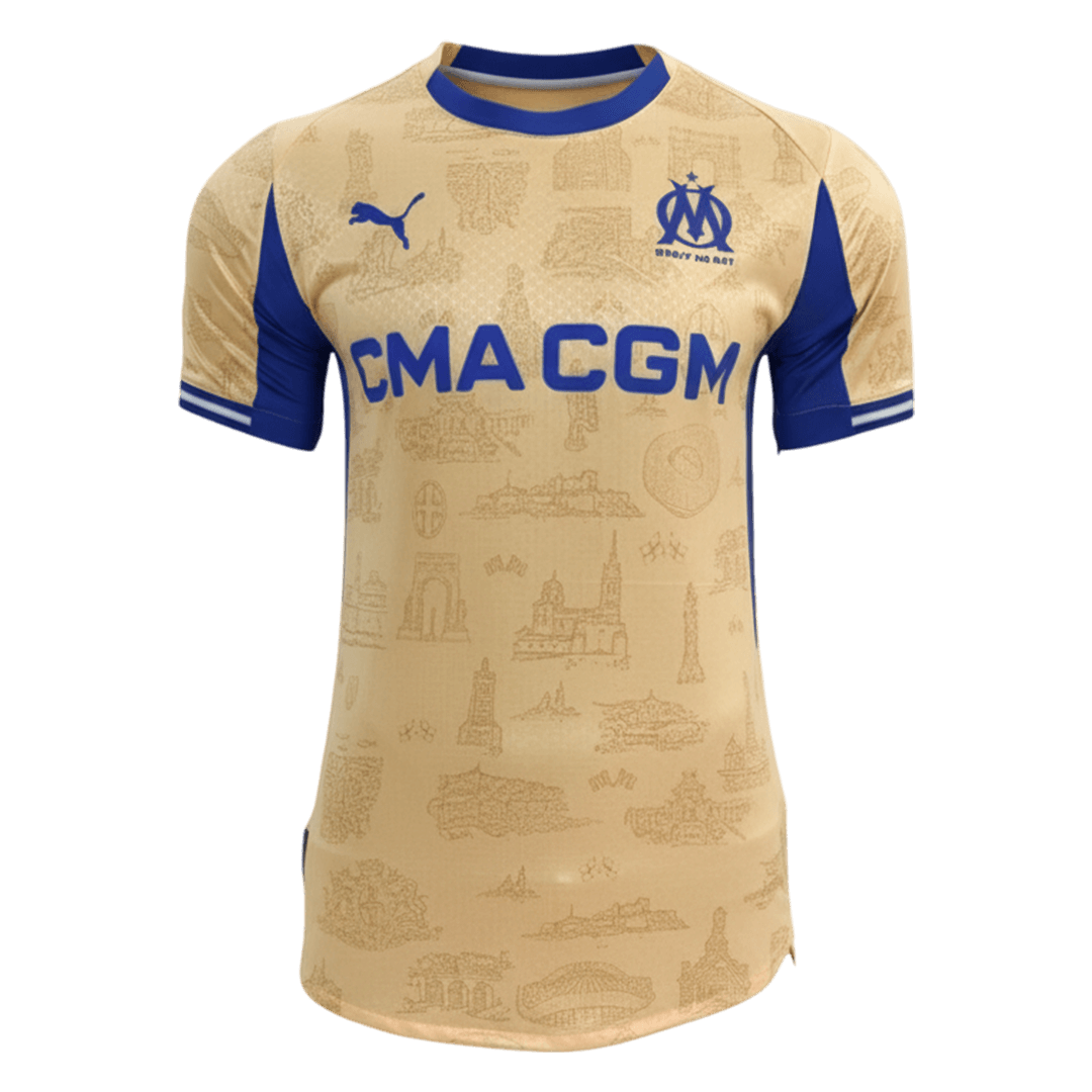 Marseille Fourth Away Soccer Match Jersey 2025/26 - Pro Jersey Shop