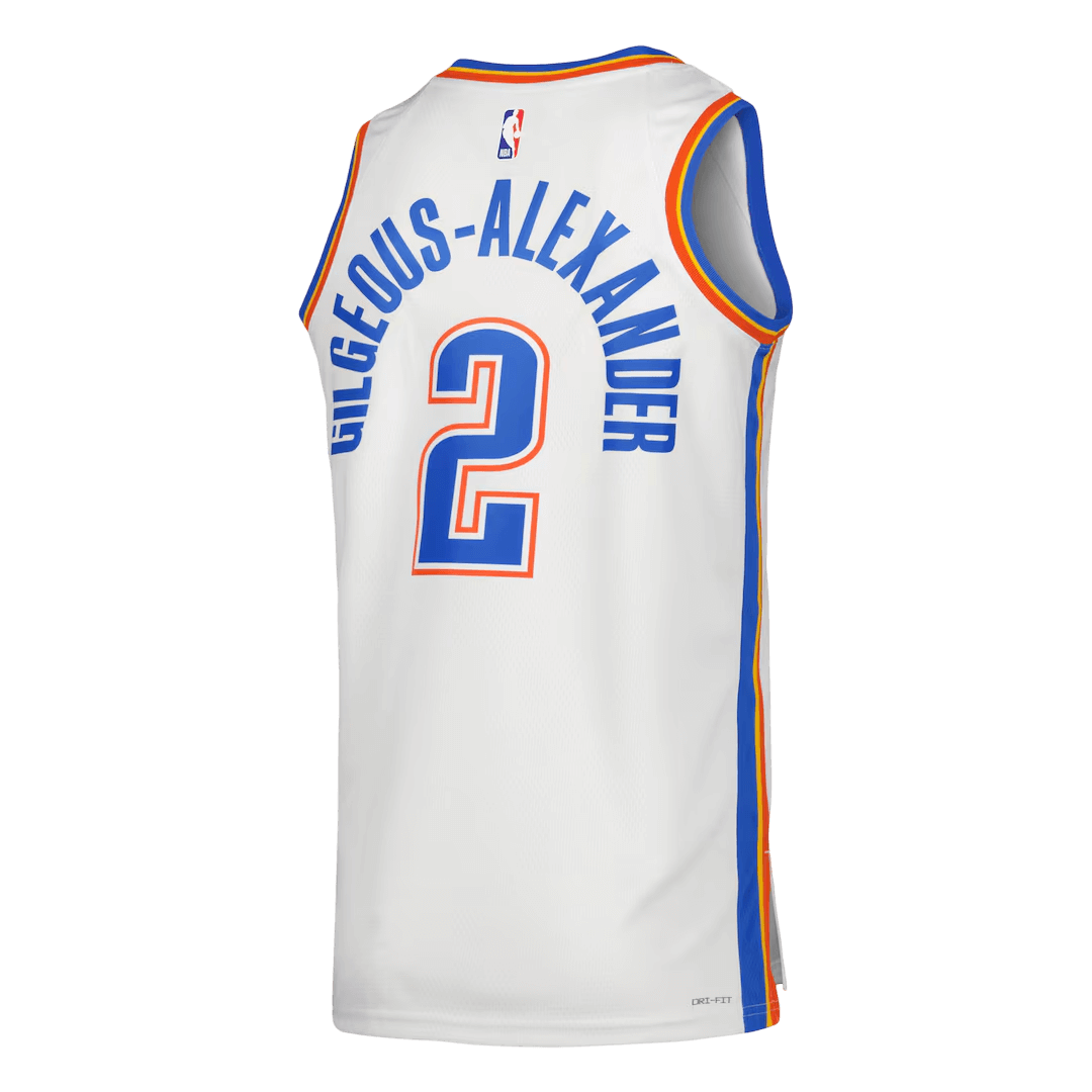 Oklahoma City Thunder Gilgeous-Alexander #2 NBA Jersey - Association Edition - Pro Jersey Shop