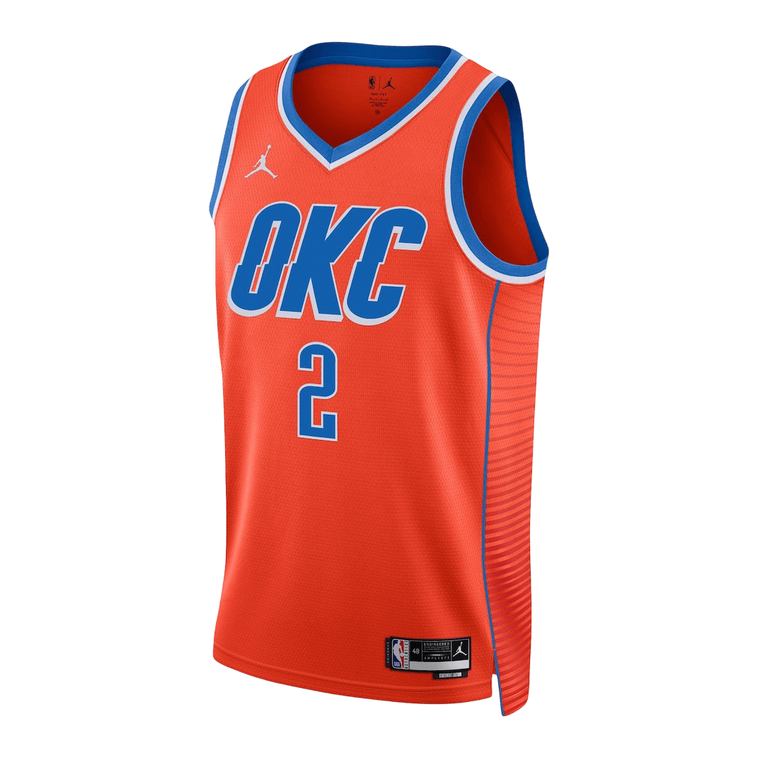 Oklahoma City Thunder Gilgeous-Alexander #2 NBA Jersey - Statement Edition - Pro Jersey Shop