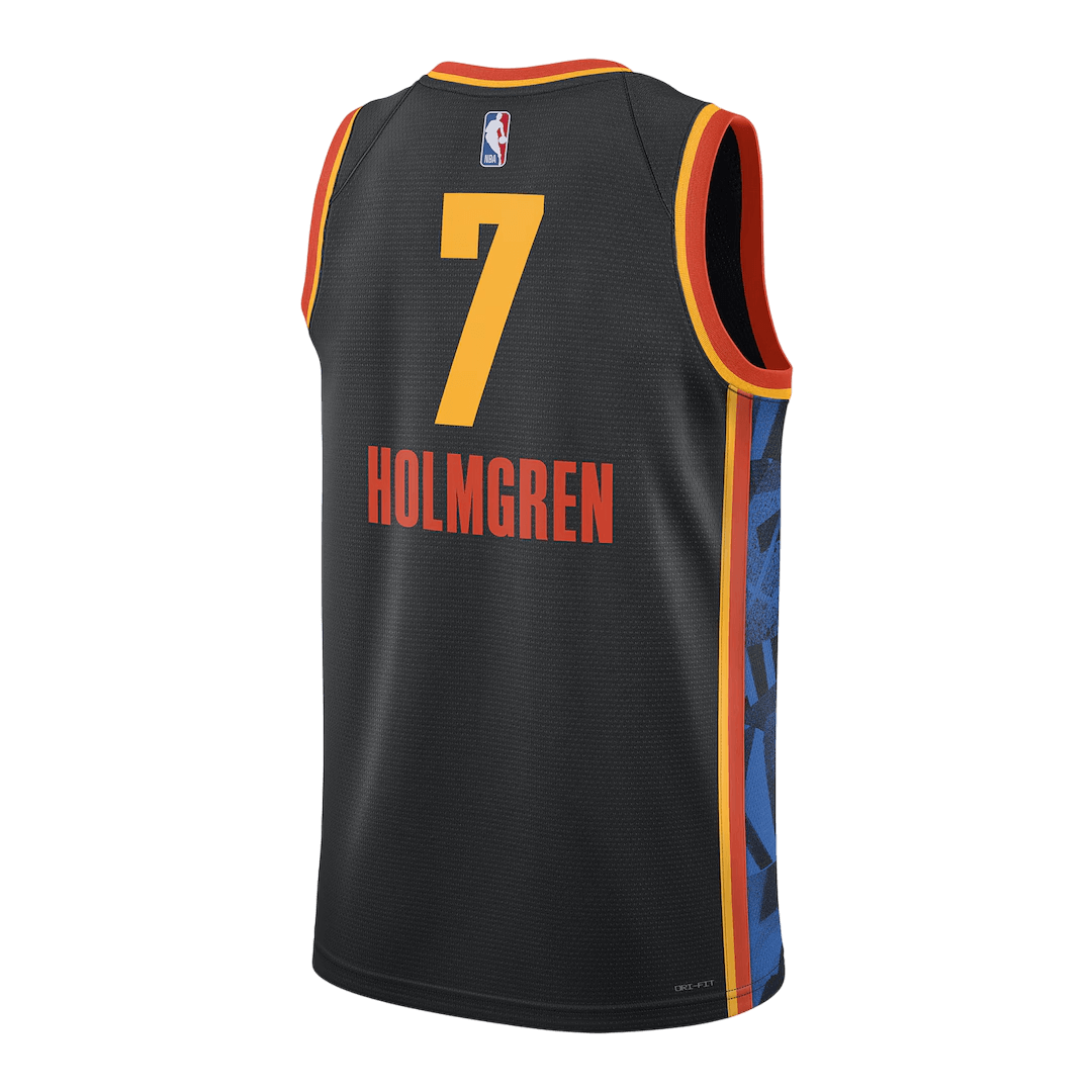 Oklahoma City Thunder Holmgren #7 NBA Jersey - City Edition - Pro Jersey Shop
