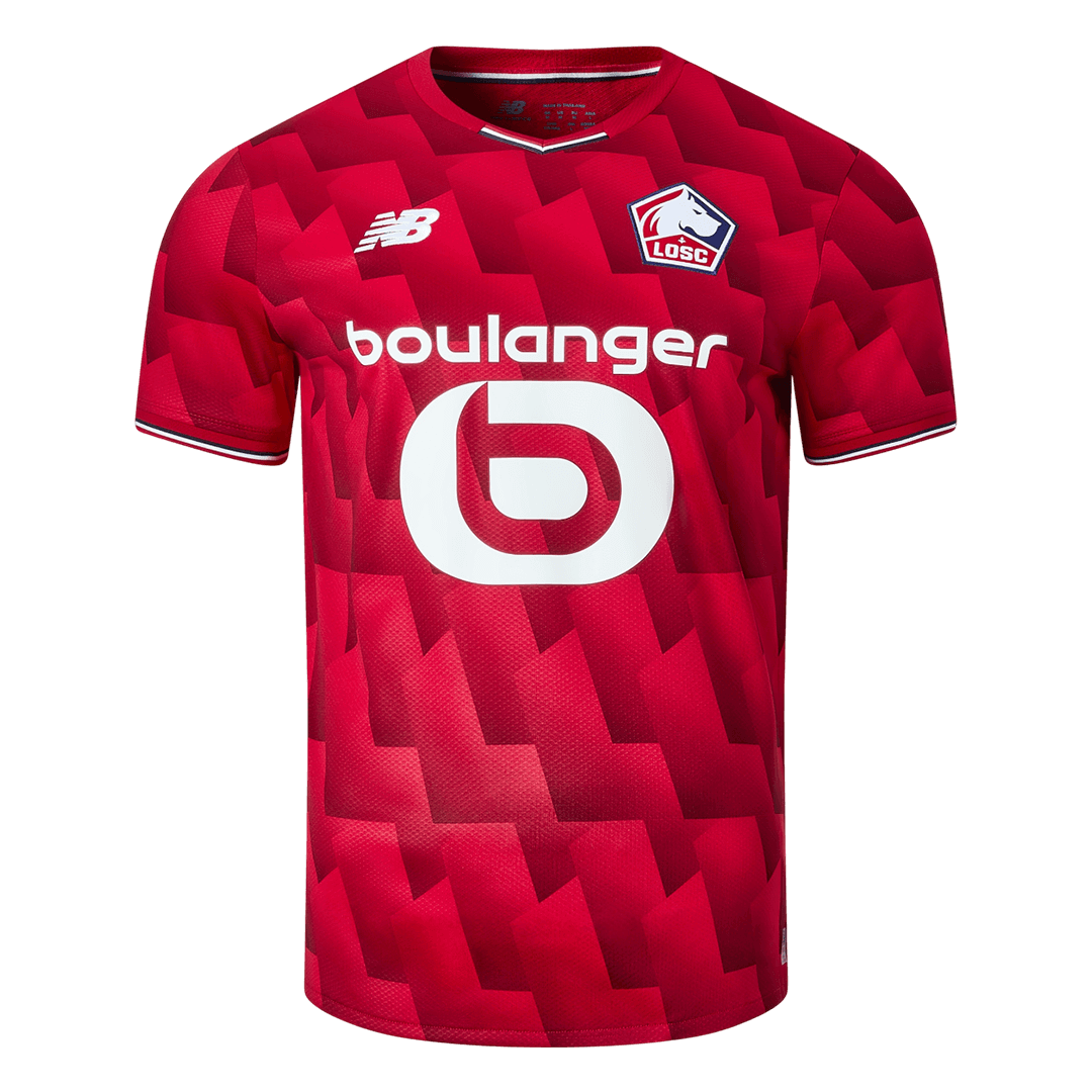 Lille OSC Home Soccer Fan Jersey 2025/26 - Pro Jersey Shop