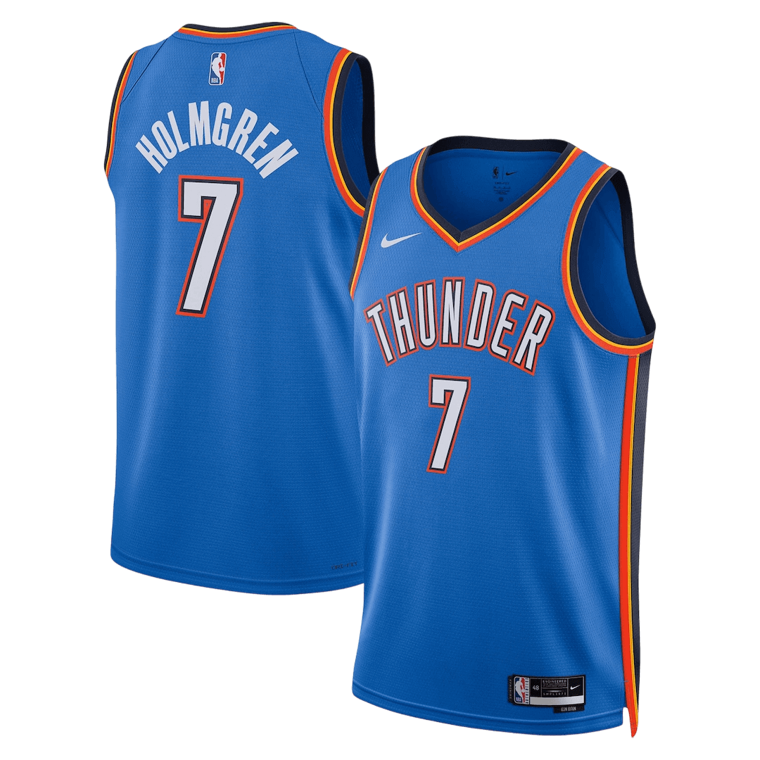 Oklahoma City Thunder Holmgren #7 NBA Jersey - Icon Edition - Pro Jersey Shop