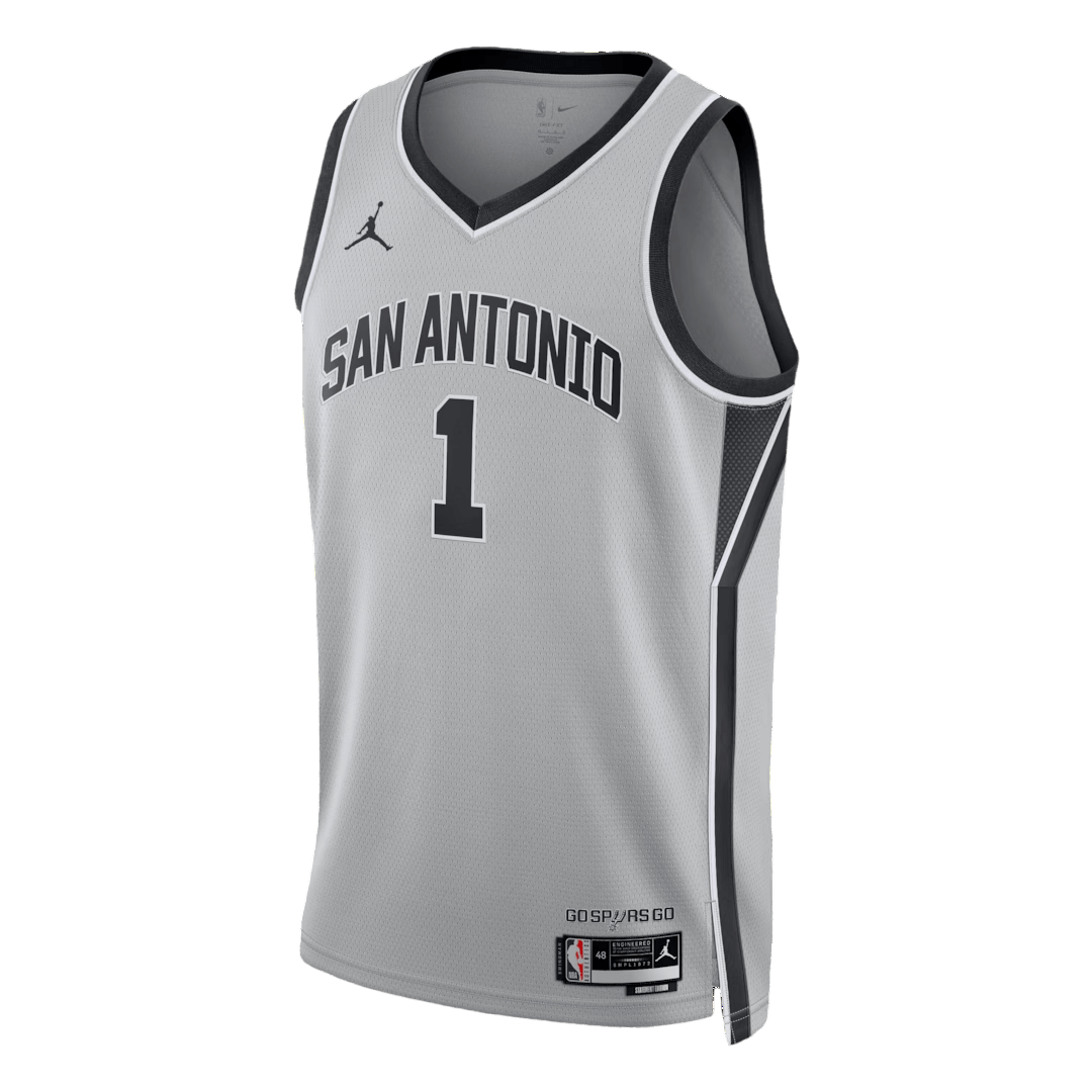 San Antonio Spurs Wembanyama #1 NBA Jersey - Statement Edition - Pro Jersey Shop