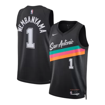 San Antonio Spurs Wembanyama #1 NBA Jersey - City Edition - Pro Jersey Shop