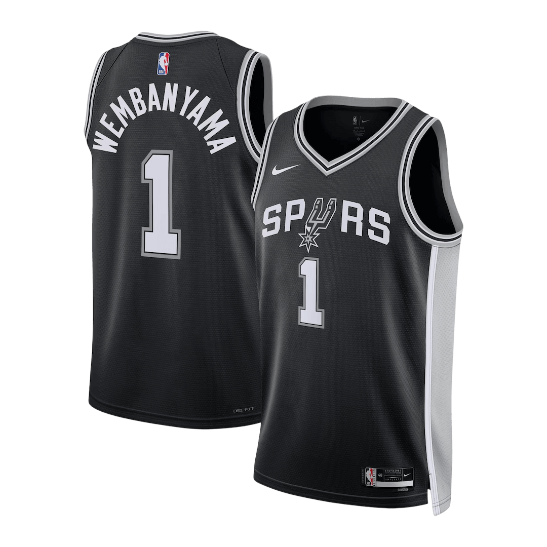 San Antonio Spurs Wembanyama #1 NBA Jersey - Icon Edition - Pro Jersey Shop