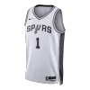 San Antonio Spurs Wembanyama #1 NBA Jersey - Association Edition - Pro Jersey Shop