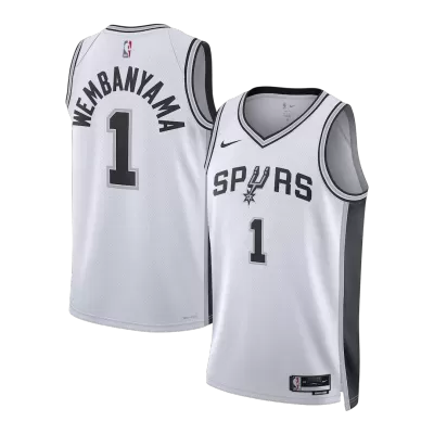 San Antonio Spurs Wembanyama #1 NBA Jersey - Association Edition - Pro Jersey Shop