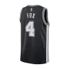 San Antonio Spurs Fox #4 NBA Jersey - Icon Edition - Pro Jersey Shop