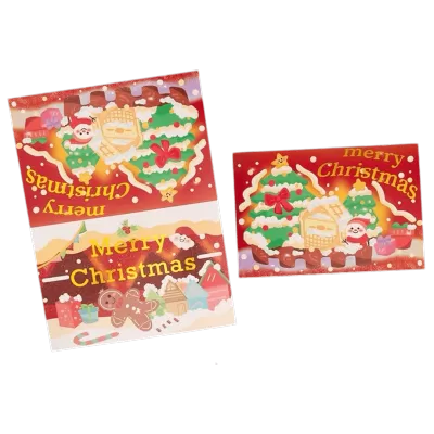 Christmas Card – Gingerbread House – Personalized Message - Pro Jersey Shop