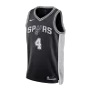 San Antonio Spurs Fox #4 NBA Jersey - Icon Edition - Pro Jersey Shop