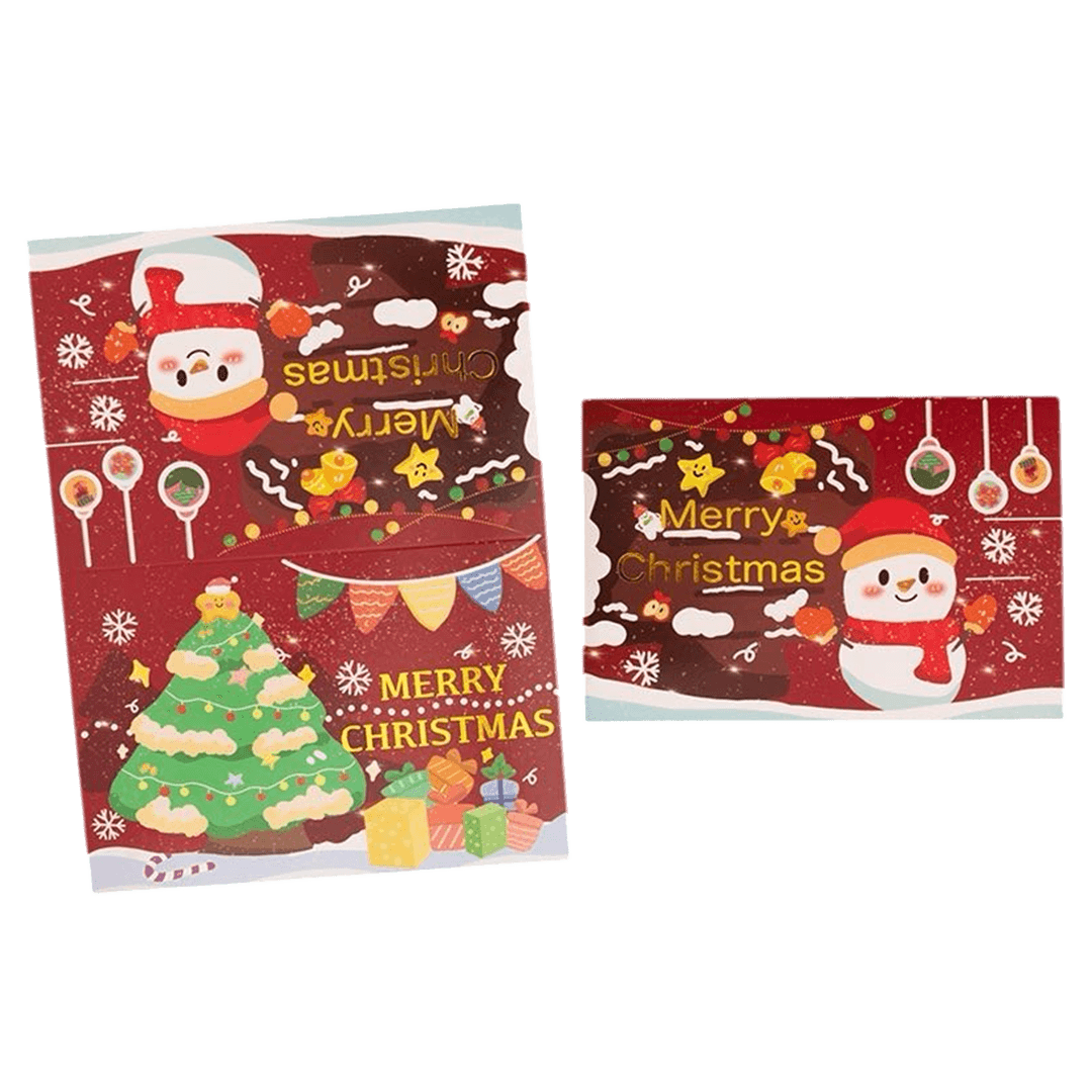 Christmas Card – Snowman – Free Greeting Printing - Pro Jersey Shop