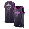 Minnesota Timberwolves EDWAROS #5 NBA Jersey - City Edition - Pro Jersey Shop