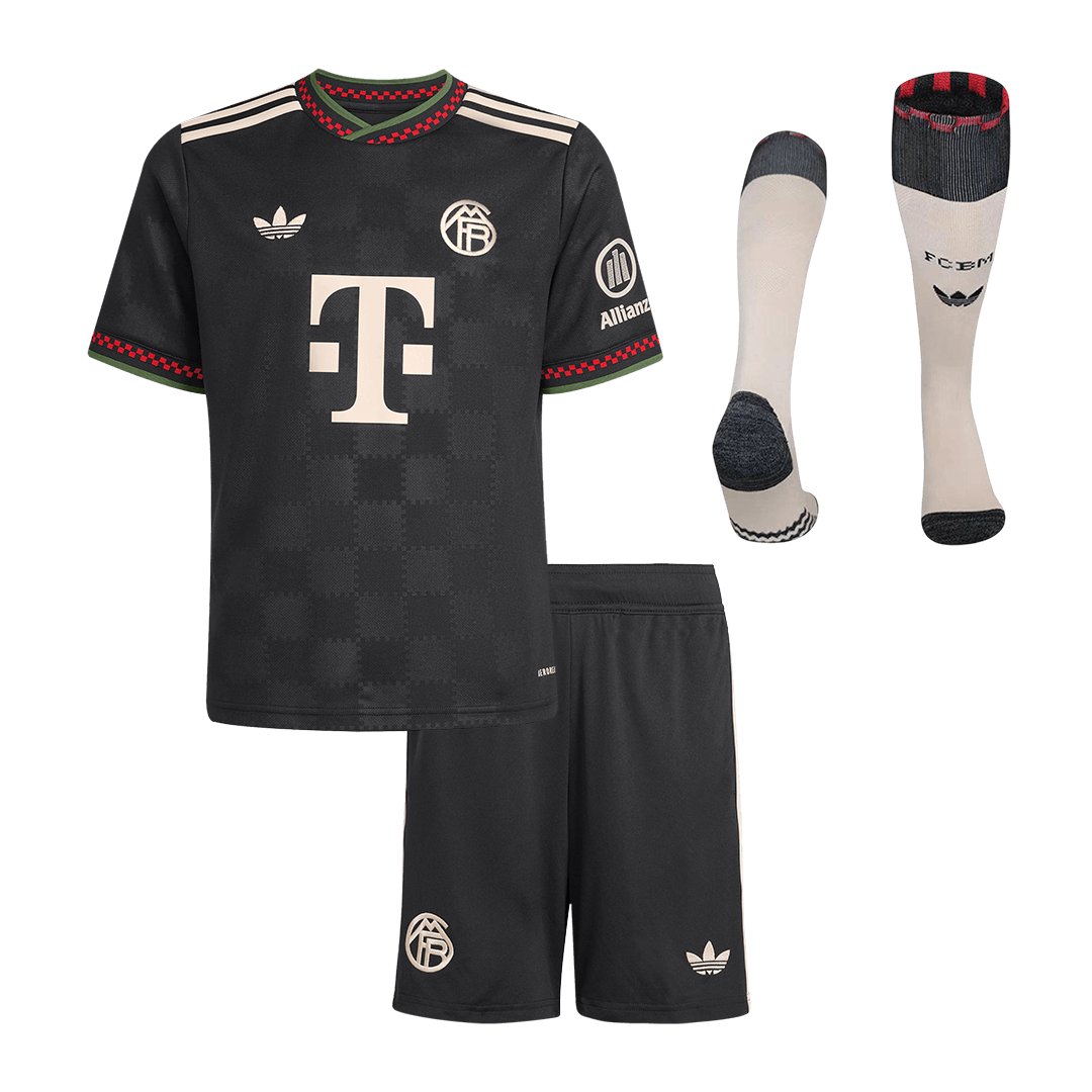 Kids Bayern Munich Third Away Soccer Jersey Full Kit 2025/26 - Pro Jersey Shop