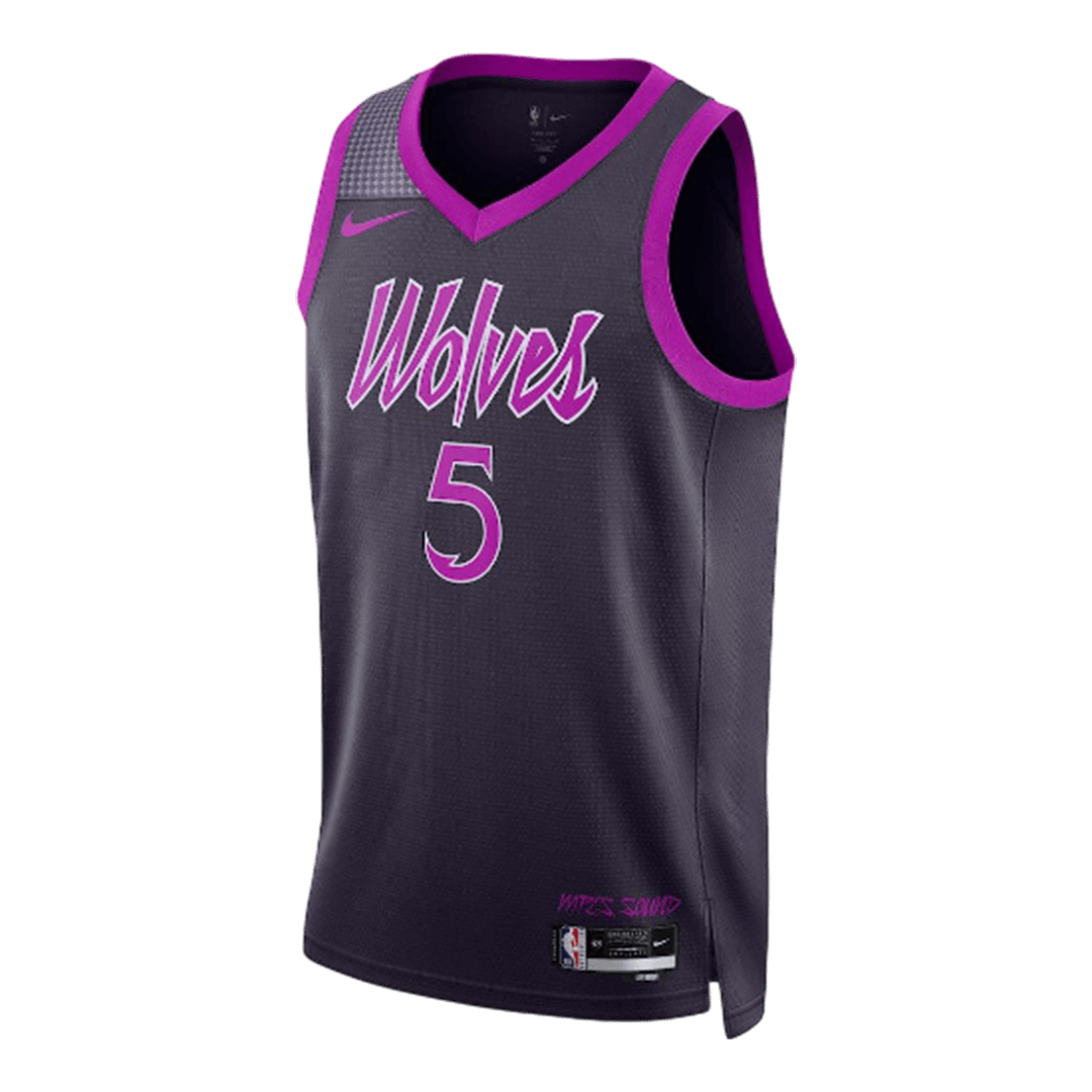 Minnesota Timberwolves EDWARDS #5 NBA Jersey - City Edition - Pro Jersey Shop