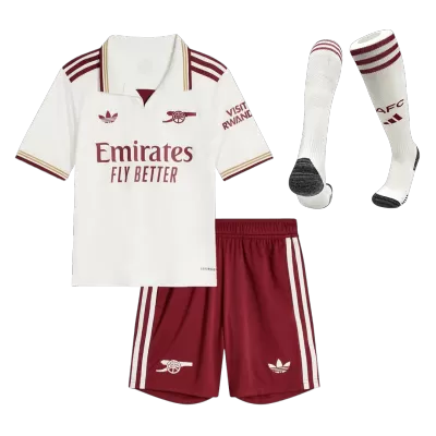 Kids Arsenal Third Away Soccer Jersey Full Kit 2025/26 - Pro Jersey Shop