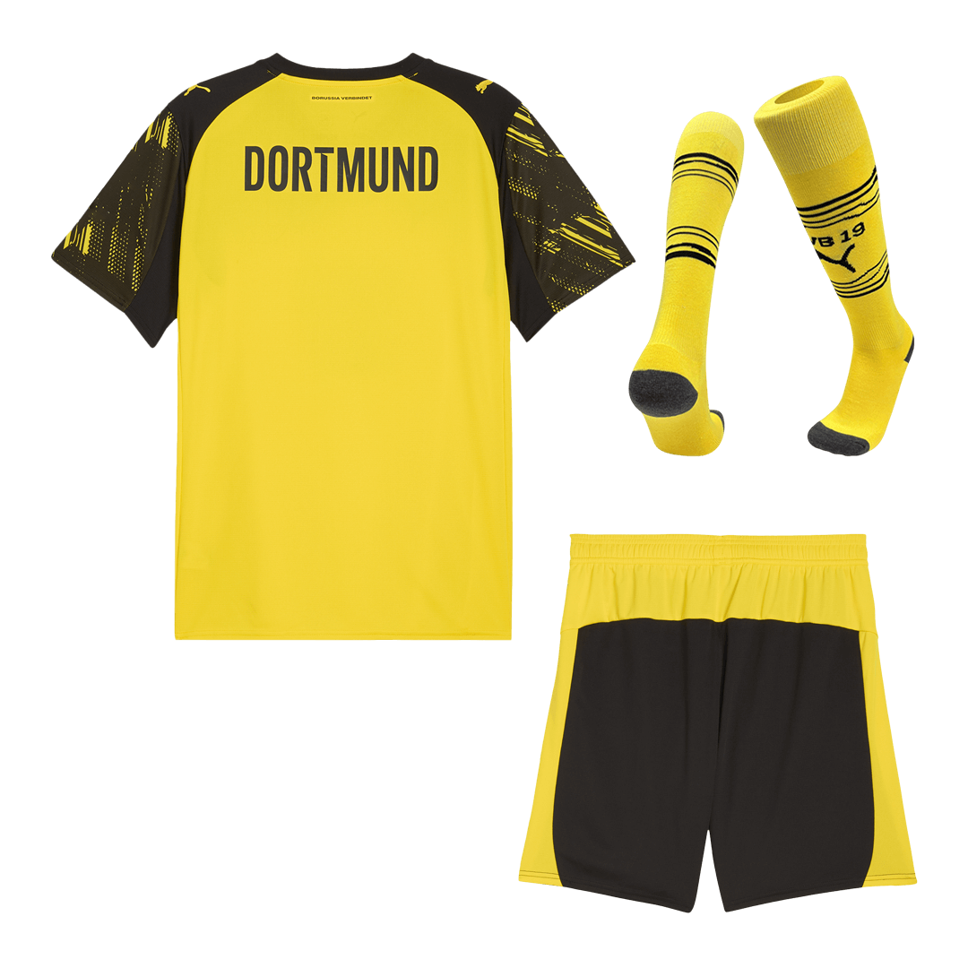 Borussia Dortmund Home Soccer Fan Full Kit 2025/26 - Pro Jersey Shop