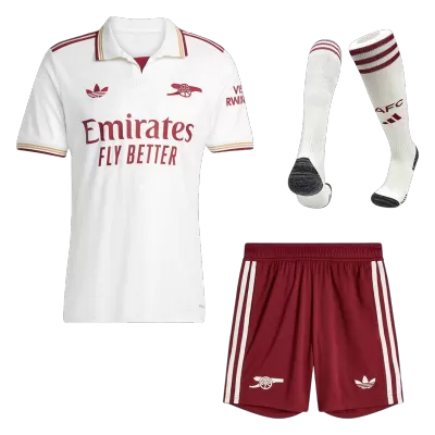 Arsenal Third Away Soccer Fan Full Kit 2025/26 - Pro Jersey Shop
