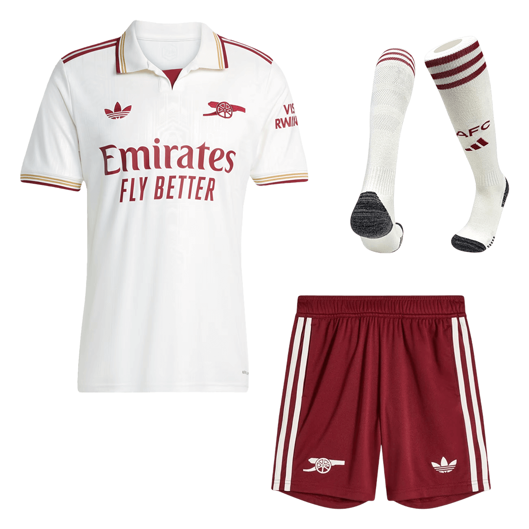 Arsenal Third Away Soccer Fan Full Kit 2025/26 - Pro Jersey Shop
