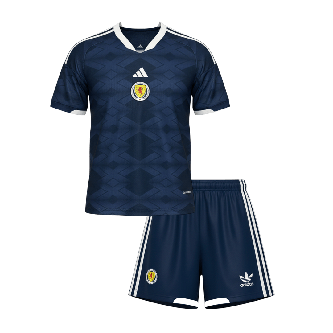 Kids Scotland Home Soccer Jersey Kit World Cup 2026 - Pro Jersey Shop