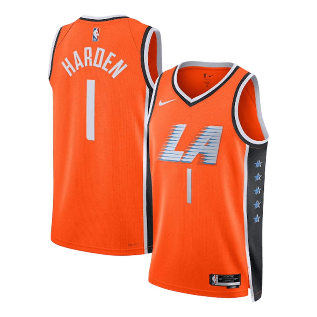 Los Angeles Clippers Harden #1 NBA Jersey - City Edition - Pro Jersey Shop