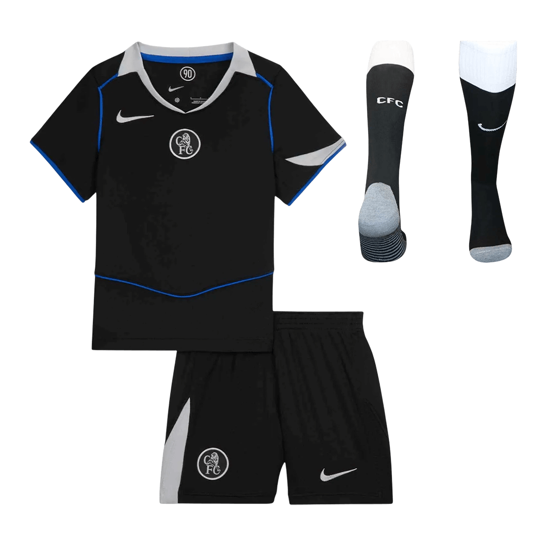 Kids Chelsea Third Away Soccer Jersey Full Kit 2025/26 - Pro Jersey Shop