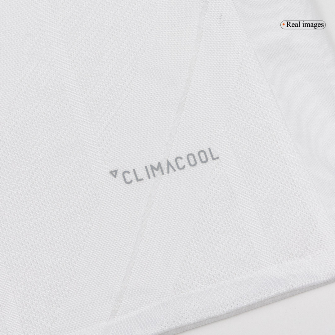 Men's Retro 2017/18 Real Madrid Home Long Sleeves Soccer Jersey Shirt - Fan Version - Pro Jersey Shop