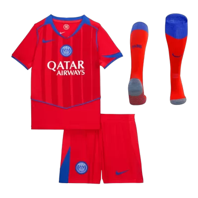 Kids PSG Third Away Soccer Jersey Full Kit 2025/26 - Pro Jersey Shop