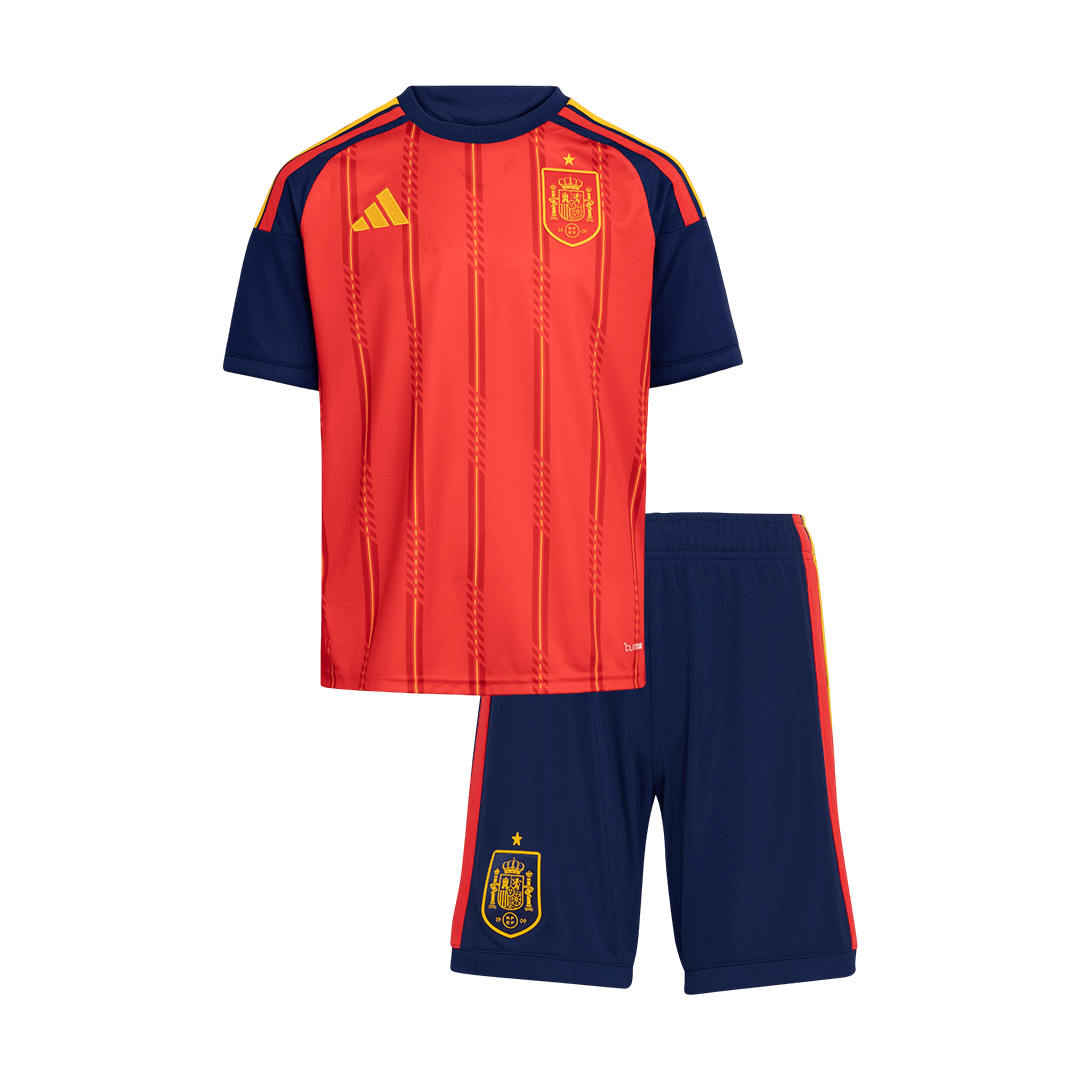 Kids Spain Home Soccer Jersey Kit World Cup 2026 - Pro Jersey Shop
