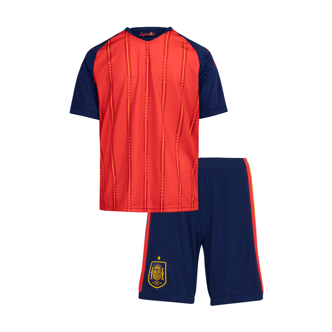 Kids Spain Home Soccer Jersey Kit World Cup 2026 - Pro Jersey Shop