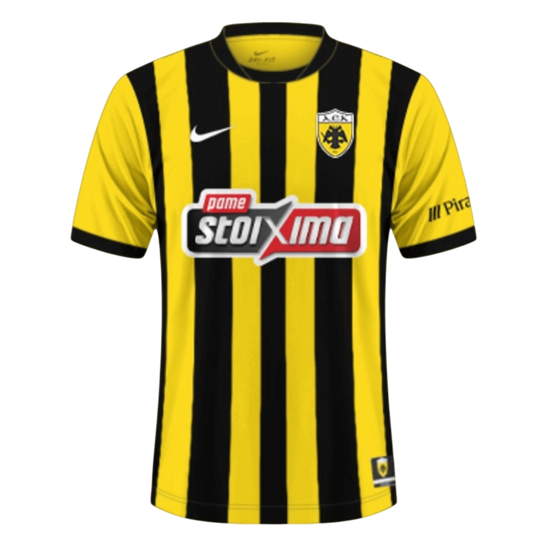 AEK Athens Home Soccer Fan Jersey 2025/26 - Pro Jersey Shop