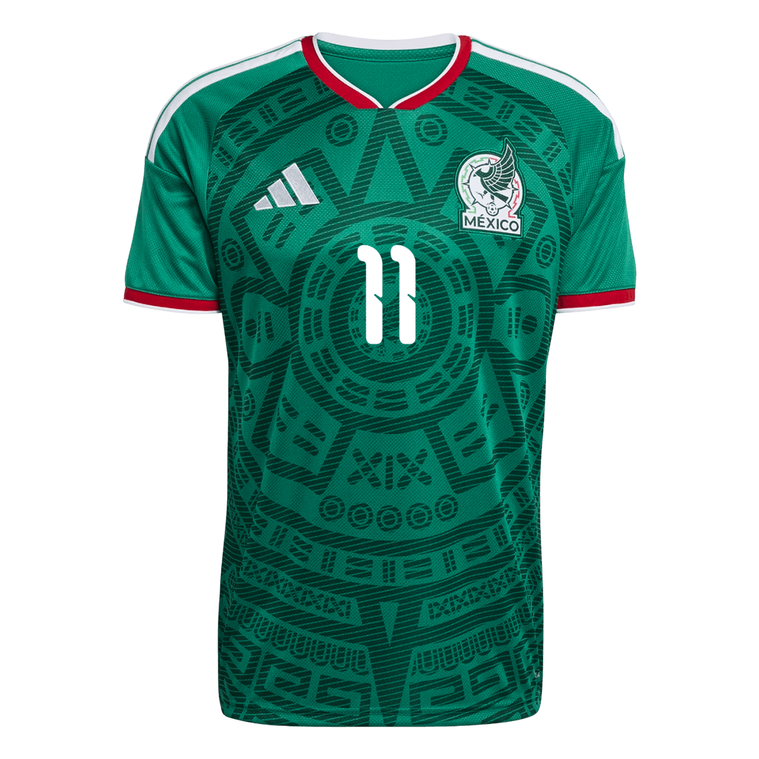 Mexico S.GIMENEZ #11 Home Soccer Fan Jersey 2026 - Pro Jersey Shop