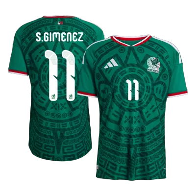 Mexico S.GIMENEZ #11 Home Soccer Match Jersey 2026 - Pro Jersey Shop